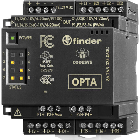 Finder 8A.26.9.024.060C Analog Erweiterungsmodul I/O-Modul