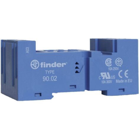 Finder 90.02 Support relais Adapté pour série (relais): Finder série 60 Finder 60.12 1 pc(s)