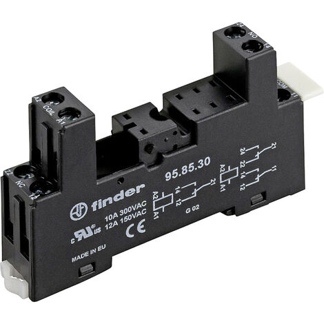 Finder 95.85.30 Relaissockel Finder 40.51, Finder 40.52, Finder 40.62 (L x B x H) 81.9 x 15.5 x 46