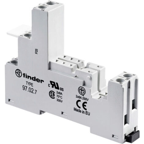 Finder 97.02.7 Relaissockel    (L x B x H) 64.9 x 15.8 x 82.9 mm  1 St.
