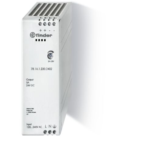 Finder alimentation à découpage 120w 120-250v - 781a12302402