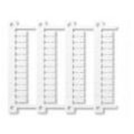 Finder – Étiquette de repérage 6 x 12 mm – Lot de 48 étiquettes – Pour imprimantes à transfert thermique – Type 060.48 - Q083392