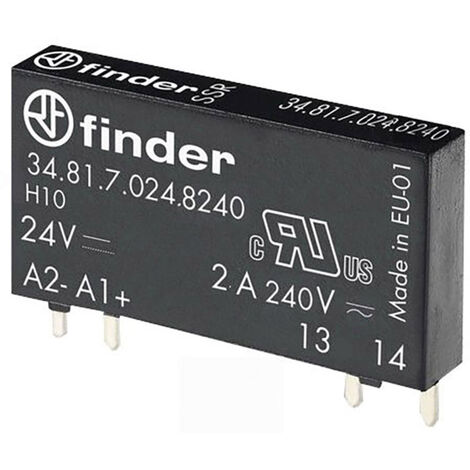 Finder Halbleiterrelais 34.81.7.024.8240  Schaltspannung (max.): 275 V/AC Nullspannungsschaltend 1 S
