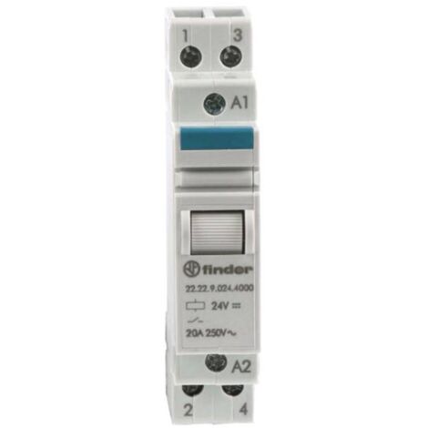 Finder Installationsrelais 2S 20A 24VDC 22.22.9.024.4000