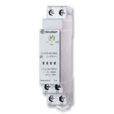 Finder Interruptor crepuscular modular blanco
