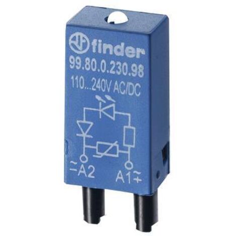Finder Module enfichable avec circuit RC 99.80.0.060.09 1 pc(s) Y523833