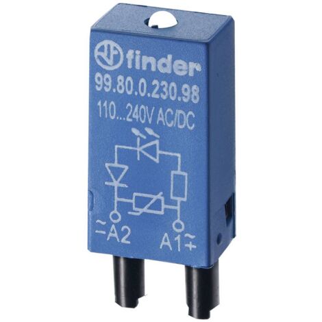 Finder Module enfichable avec varistance, avec indicateur LED 99.80.0.060.98 1 pc(s)