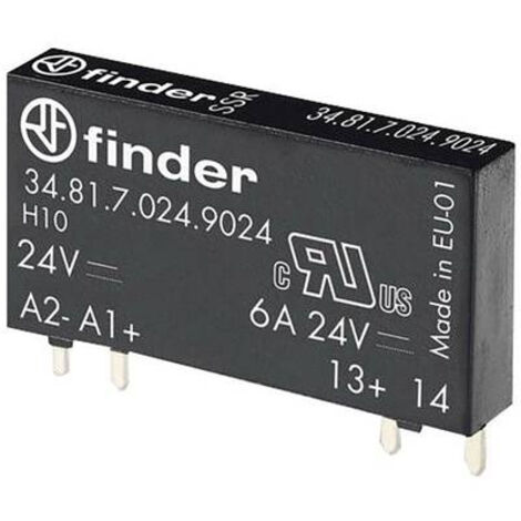 FINDER RELAIS À SEMI-CONDUCTEURS 34.81.7.060.9024 TENSION DE CONTACT (MAX.): 33 V/DC À COMMUTATION INSTANTANÉE 1 PC(S)