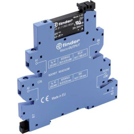 FINDER RELAIS À SEMI-CONDUCTEURS 39.20.8.230.8240 2 A TENSION DE CONTACT (MAX.): 230 V/AC 1 PC(S)