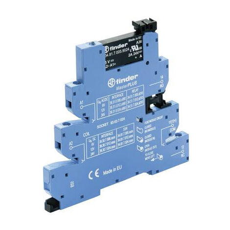 FINDER RELAIS À SEMI-CONDUCTEURS 39.30.0.024.8240 2 A TENSION DE CONTACT (MAX.): 230 V/AC 1 PC(S)