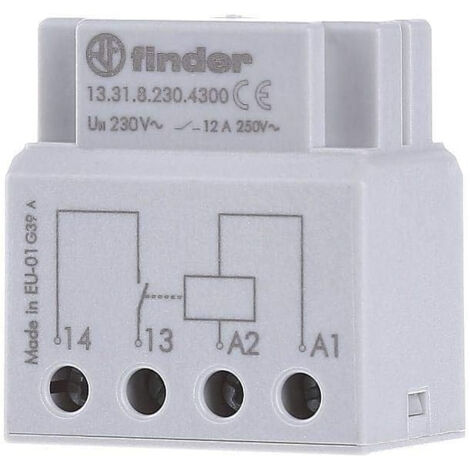 Finder Relè Industriale 60.13.8.230.0040 10A 230VAC Relè Ind 11 Polige - Foto 6