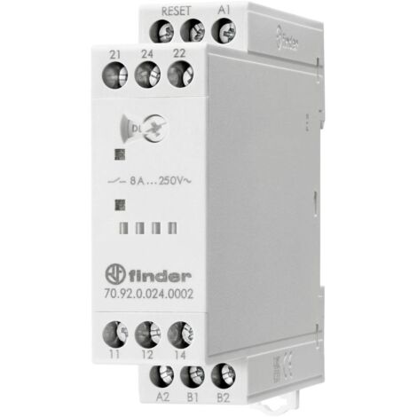 Finder Relè protezione motore termistore 24 V/AC 2 scambi 1 pz. 70.92.0.024.0002