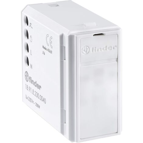Finder rilevatore di movimento da parete 1modulo per serie civile  bianco 189182300040  18.91.8.230.0040