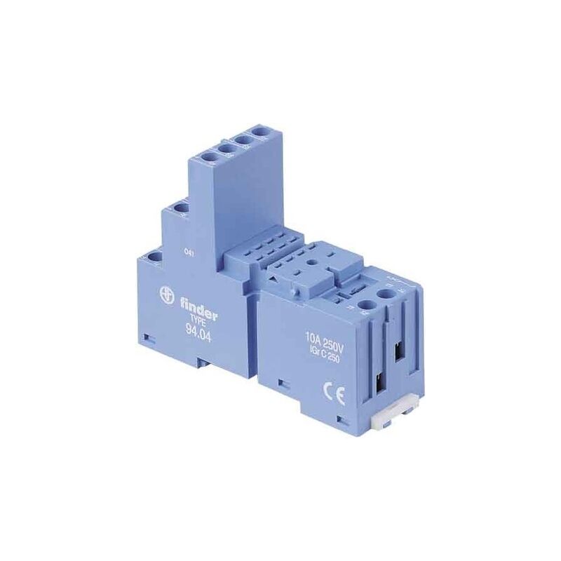 Finder - Support relais série 94 14 contacts, Rail din, 250V c.a., pour Relais séries 55.34, 85.04 et 55.32 ( Prix pour 1 )
