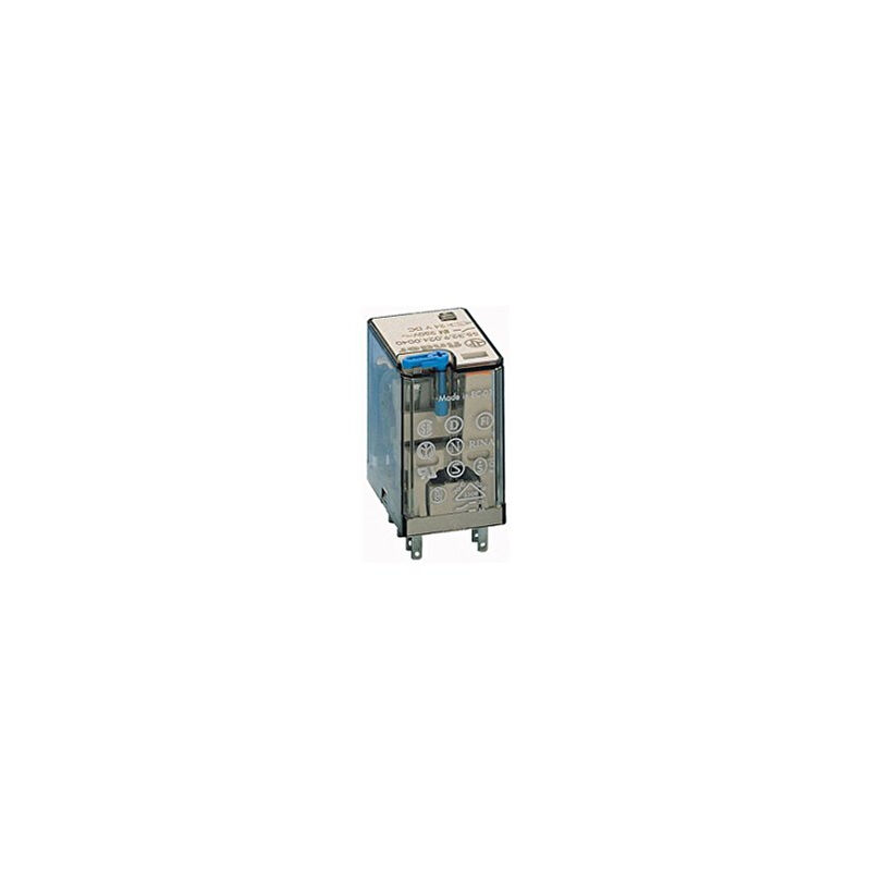 Série 55 - relais industriel 24VDC bouton-poussoir +led+diode 553290240090 - Finder