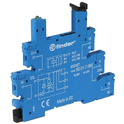 FINDER SÉRIE 93 - SOCKET P/220 - 240 VAC/DC SERIE 93