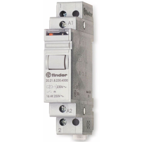 Finder Stromstoßschal.f.DIN-Schie 1S 20A 12VDC 20.21.9.012.4000