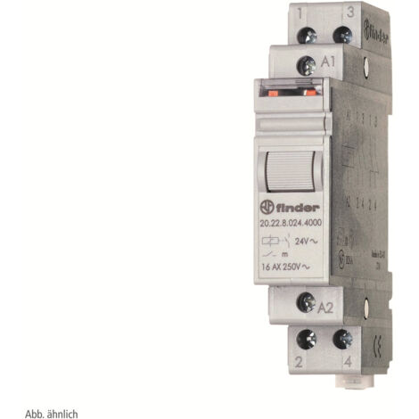 Finder Stromstoßschal.f.DIN-Schie 2S 230VAC 16A 20.22.8.230.4000