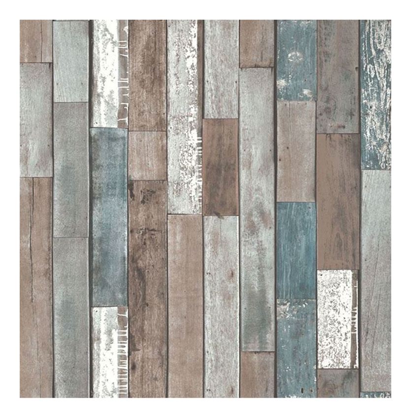 Fine Decor - Wood Reclaim Wooden Log Natural Heavyweight Wallpaper