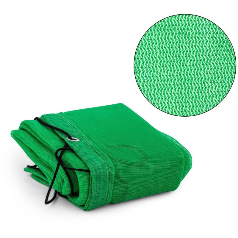 Wiesenfield - Fine Mesh Trailer Net Cover Cargo Load-Securing Green Polyethylene 2.5x3.5m