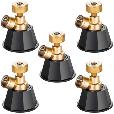 Fine Misting Adjustable Nozzle for Efficient Watering in Gardens and Greenhouses Agricultural Sprayer Nozzle 5Pieces