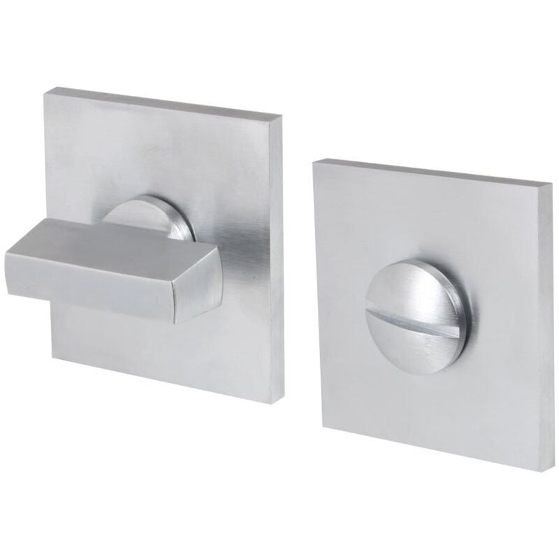 DND - Molette + rosace carrée -50 Chrome fin brillant