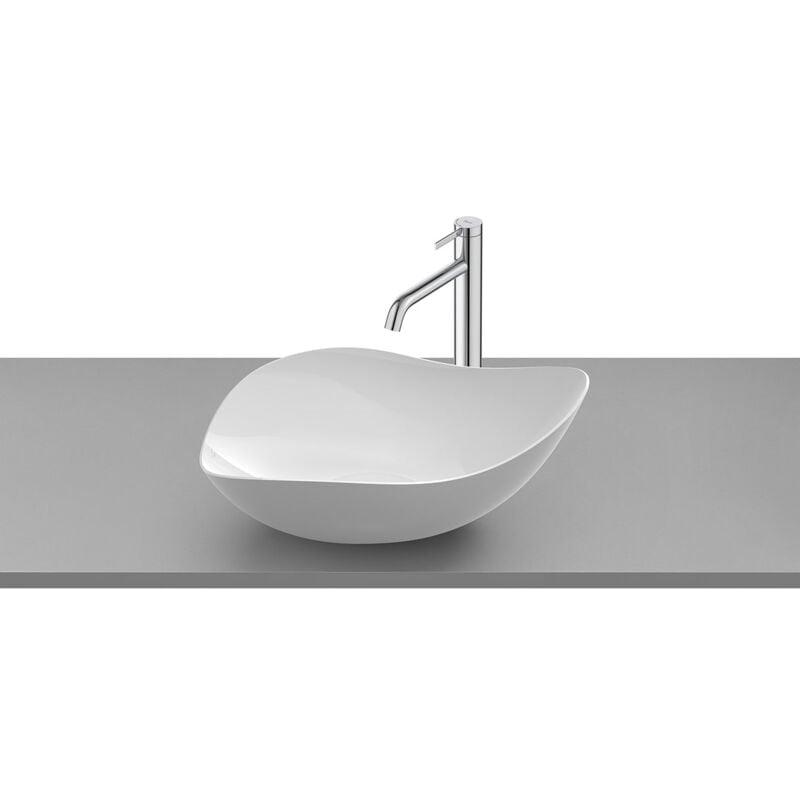 Roca - A327A13000 ohtake Lavabo de Sobre Encimera Fineceramic Color Blanco Brillo - ref: A327A13000