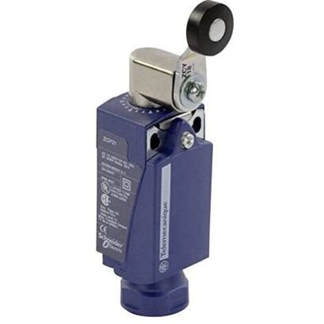 Finecorsa leva a rullo termoplastico 1NC+1NO azione rapida - XCKP2118M12