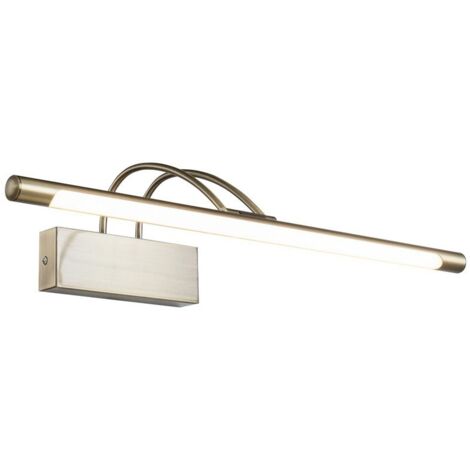 Finelli Lampada per quadri LED integrata Bronzo