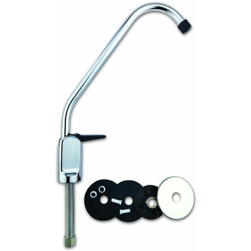 Long Reach Chrome Lever Water Filter Tap - Finerfilters