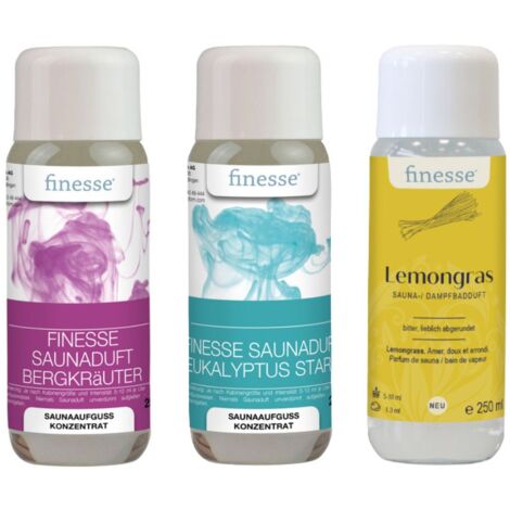 finesse Aufguss Sauna-Duftset Starke Gesundheit