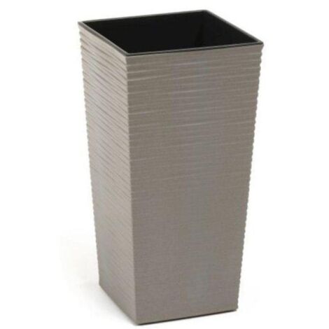 Finesse Eco Rattan Pot Grey - Small