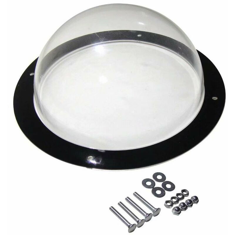 Finestra semi-circolare con coperchio