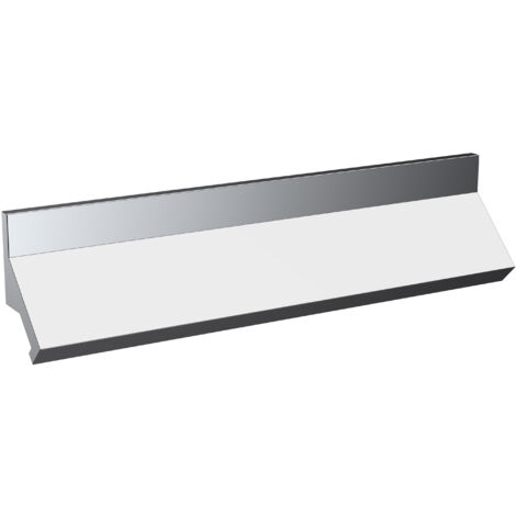 Finger Pull Handle, 239mm (224mm Centres) - Chrome