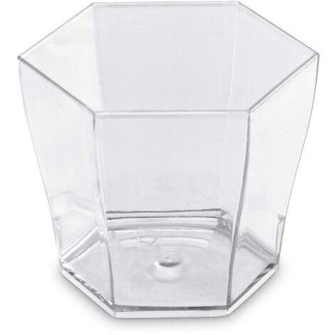Fingerfood PS Verre hexagonal 60 ml 24 pièces SUP