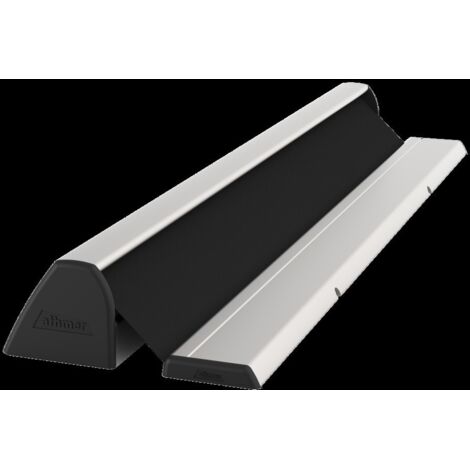 Fingerschutzprofil NR-32 UniSafe L.2000mm BG silberf.Rollo schwarz
