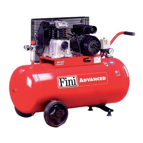 FINI ADVANCED 90 LT COMPRESSORE BICILINDRICO 1,5 KW HP2 SERBATOIO