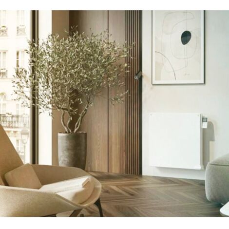 Finimetal – Radiateur électrique à inertie fluide 2000W – Acier anti-corrosion – Programmation intelligente – Contrôle précis de température – 3923202