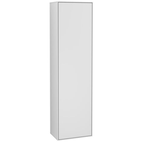 Finion, Colonne, 418 x 1516 x 270 mm, Angolare, modello sospeso, In legno, Laccato Bianco Opaco
