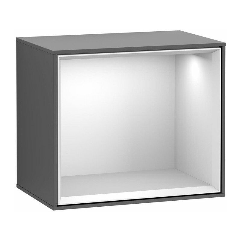 

Villeroy&boch - Finion, Estantes, 418 x 356 x 270 mm, Angular, iluminación interior, modelo suspendido, Madera, iluminación LED, 3x LED / 2.3W, 2700