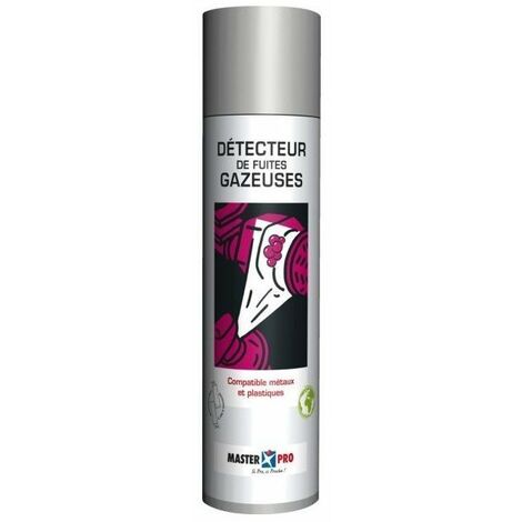 Finish – Détecteur de fuite aérosol 650 ml – Non corrosif – Compatible métaux et plastiques – Biodégradable 31% – Conforme norme EN 14291