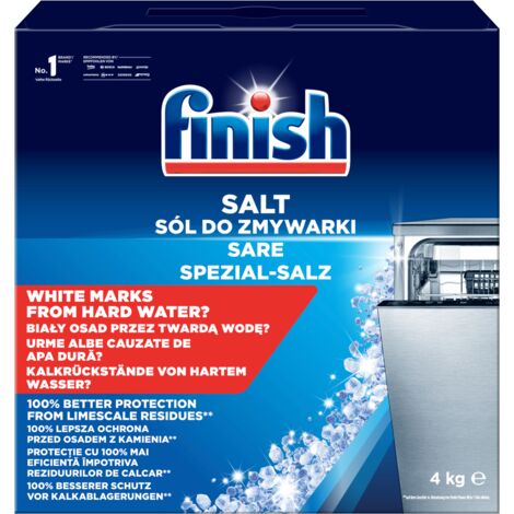 Finish Geschirrspülsalz 4 kg – Kalkschutz, Wasserenthärtung