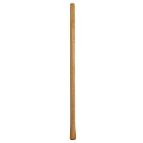 Finish – Manche de pioche rond en bois dur 100 cm – Diamètre 50 mm – Conçu pour travaux de jardinage intensifs – Résistance accrue