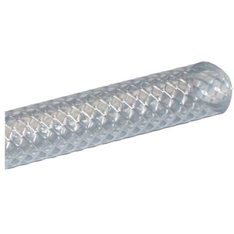 Finish – Tuyau à air comprimé 15mm – Longueur 25m – PVC renforcé – Contact alimentaire – Couronne pour machines et outillages