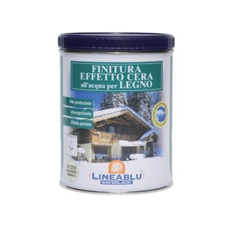 FINITURA CEROSA ACQUA LINEABLU SAYERLACK - HI2310 TRASPARENTE AMBRATO ML 750 - 1 pezzo