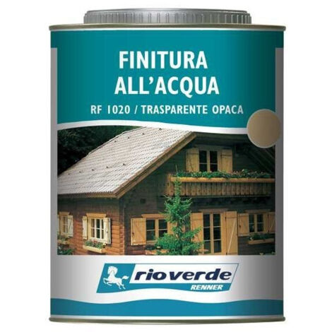 FINITURA TRASPARENTE OPACA