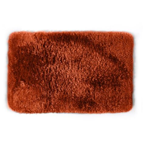 FINO alfombra de baño de microfibra 60x90cm Terracota Spirella