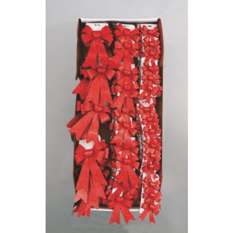 Fiocchi PVC rossi assortiti
