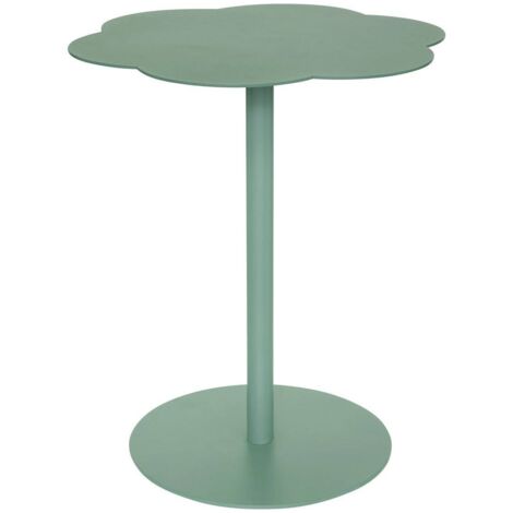 Fiora mesa auxiliar verde oliva 43x43cm - Atmosphera créateur d'intérieur