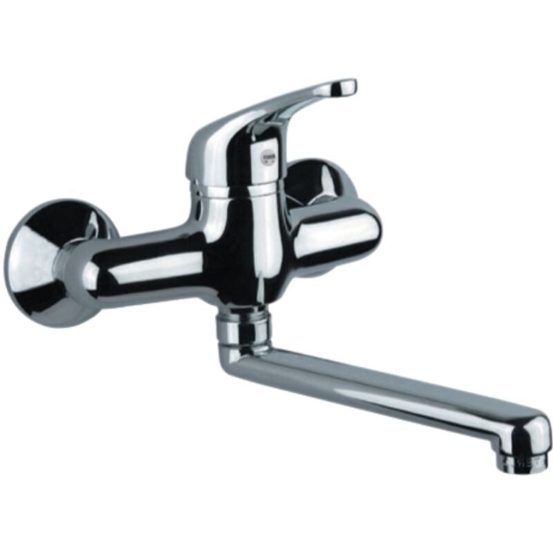 Capaldo - Mitigeur d&39A vier en chrome sA rie Fiore King avec bec droit